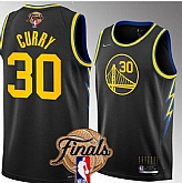 Warriors 30 Stephen Curry Black 2022 NBA Finals Nike Swingman Jersey,baseball caps,new era cap wholesale,wholesale hats